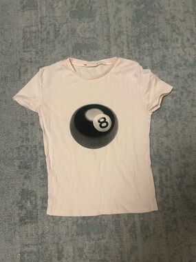 Edikted Pink 8-Ball Tshirt